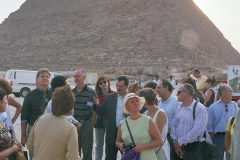 Giza pyramids - Egypt - 2002 - Foto: Ole Holbech