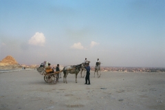 Giza pyramids - Egypt - 2002 - Foto: Ole Holbech