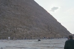 Giza pyramids - Egypt - 2002 - Foto: Ole Holbech