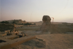 Giza pyramids - Egypt - 2002 - Foto: Ole Holbech