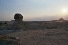 Giza pyramids - Egypt - 2002 - Foto: Ole Holbech