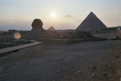 Giza pyramids - Egypt - 2002 - Foto: Ole Holbech