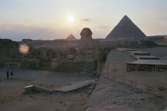 Giza pyramids - Egypt - 2002 - Foto: Ole Holbech