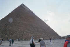 Giza pyramids - Egypt - 2002 - Foto: Ole Holbech